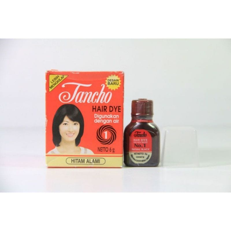 TANCO HAIR DYE SEMIR RAMBUT HITA, / TANCHO SEMIR RAMBUT HITAM