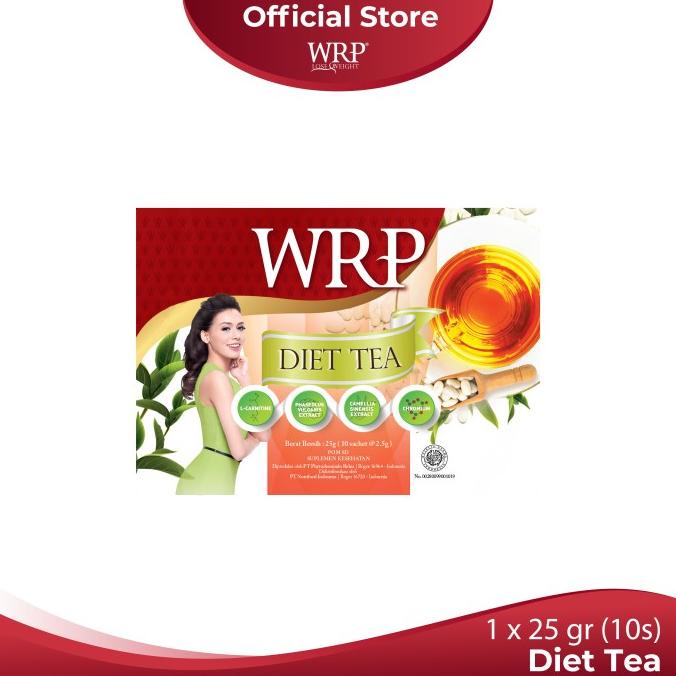 

(BISA COD) WRP DIET TEA 10 SACHET TERJAMIN Kode 753