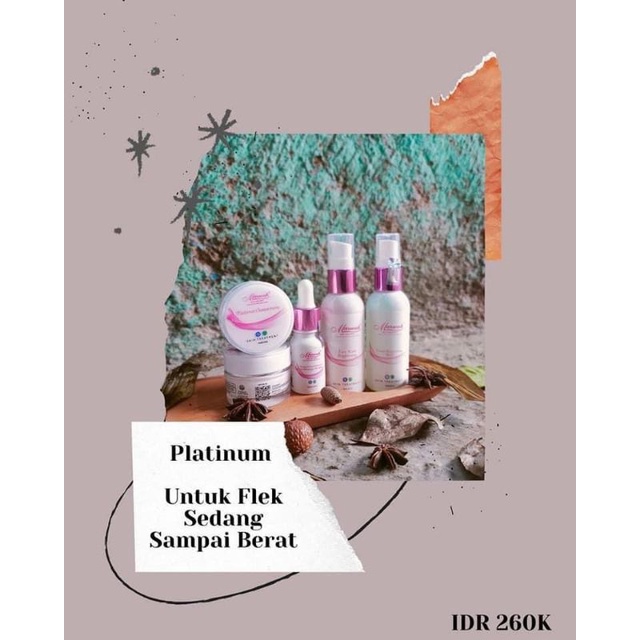 Platinum || Skincare Marwah || BPOM & halal MUI