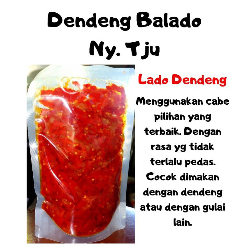 

Lada Dendeng Balado Ny.Tju asli Padang