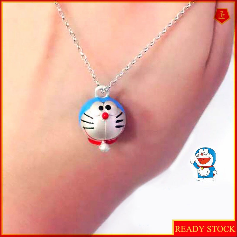 [Ready Stock]Fashion Personality Doraemon Necklace Cute Pendant