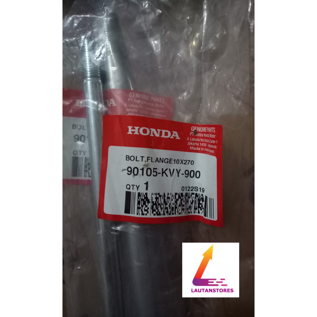 90105-KVY-900 Baut As Sasis (Bolt Flange 10×270) Beat 2009-2019 ADV Vario 110 Fi 125 Fi 150Fi