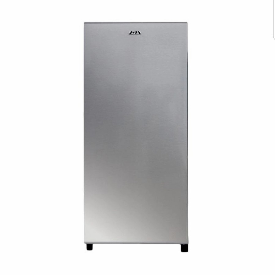 KULKAS AQUA 1 PINTU D191 DS / LS AQR D 191 KAPASITAS 161 L GARANSI - Light Silver