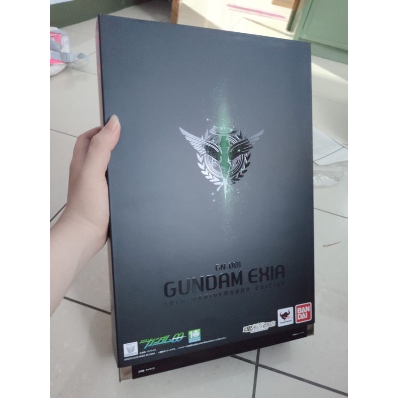 Metal Build Exia Gundam 10th Anniversary Edition Original Premium Bandai