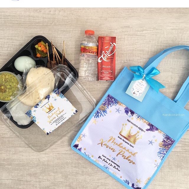 

Tas kotak nasi printing saku