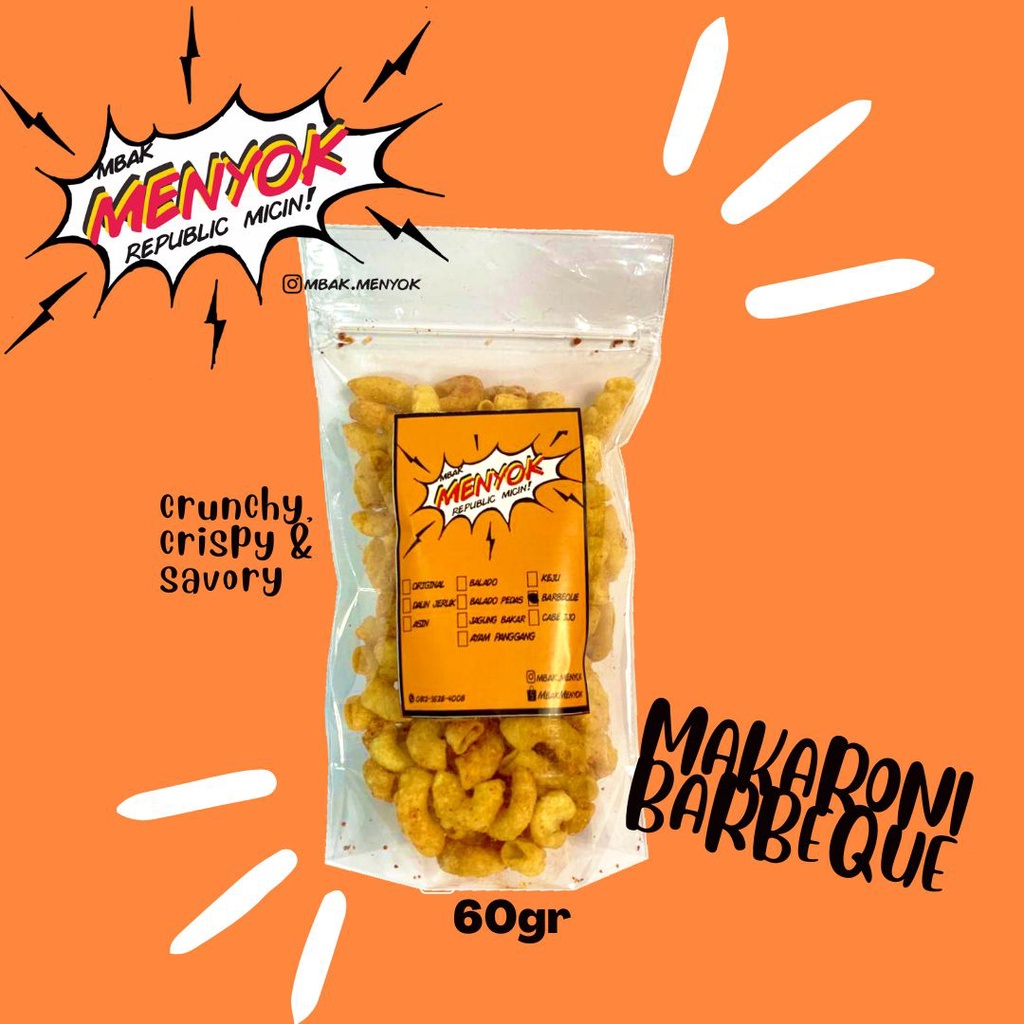 

Makaroni Pipa/Bantet Mbak Menyok BBQ