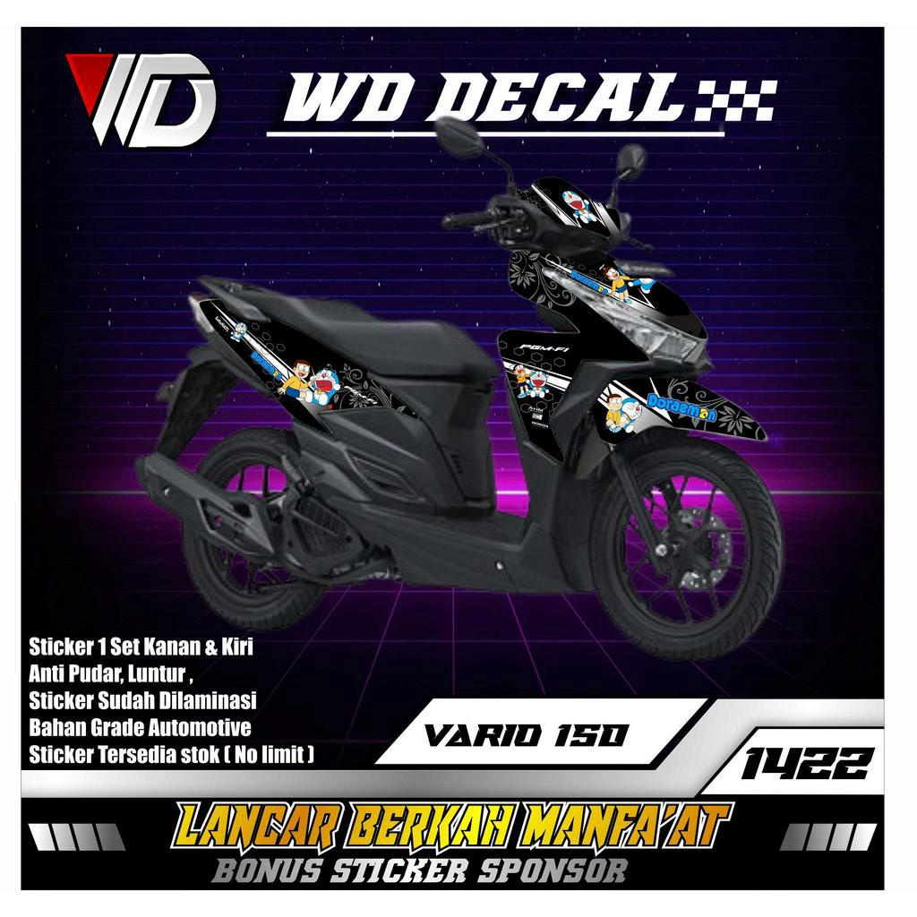 01422 DECAL STICKER SEPEDA MOTOR HONDA VARIO 125 LED
