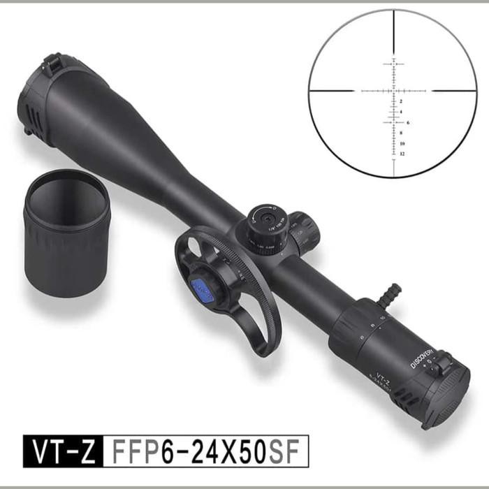 SM1LEK  Riflescope/Telescope Discovery VTZ 6-24x50SF FFP + Roda Paralax New Limited