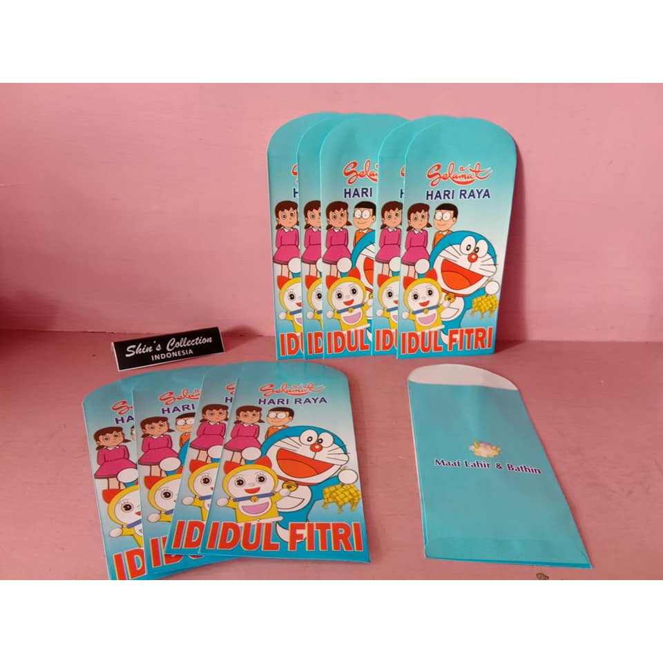 

amplop panjang Doraemon isi 10 pcs