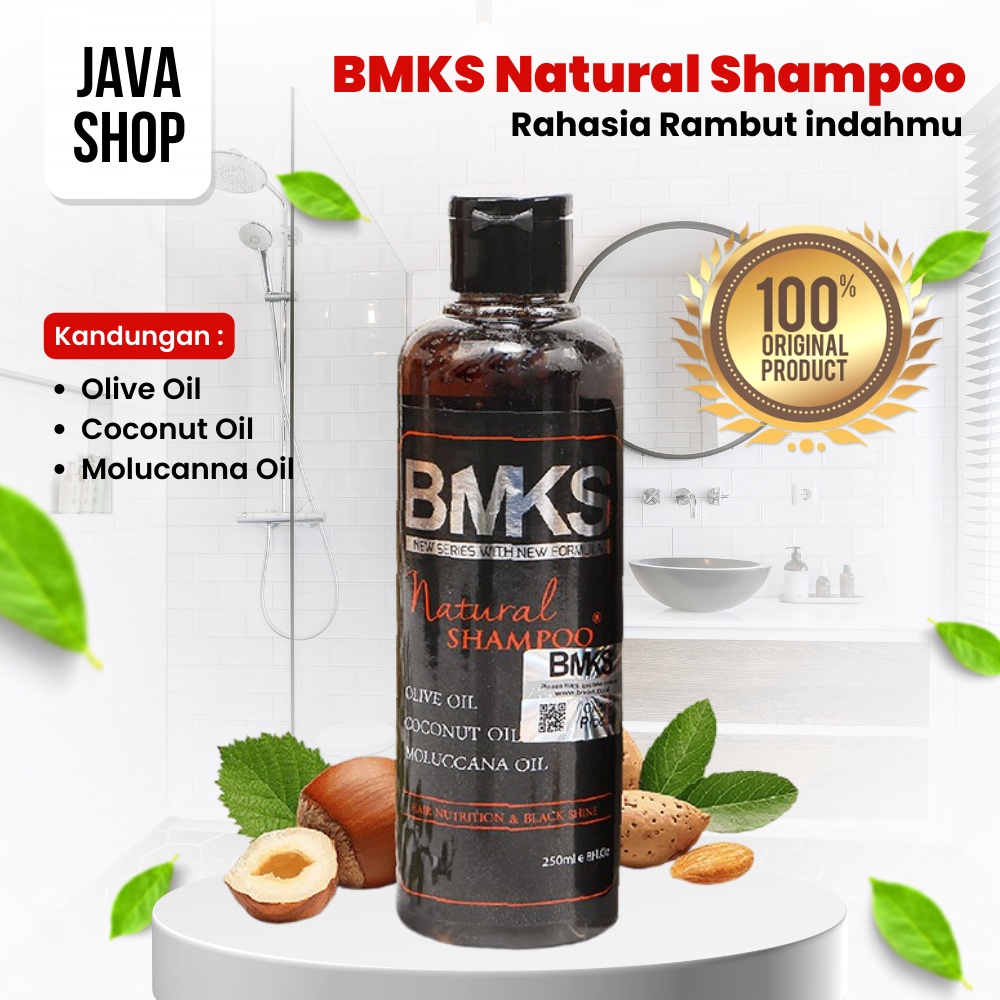 JAVASHOP Penumbuh Rambut Natural Shampoo and Conditioner BMKS