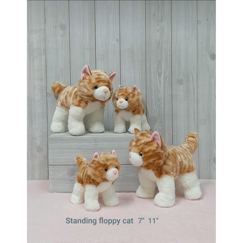 

Boneka Floppy Cat Kucing Lucu 20cm import kado souvenir