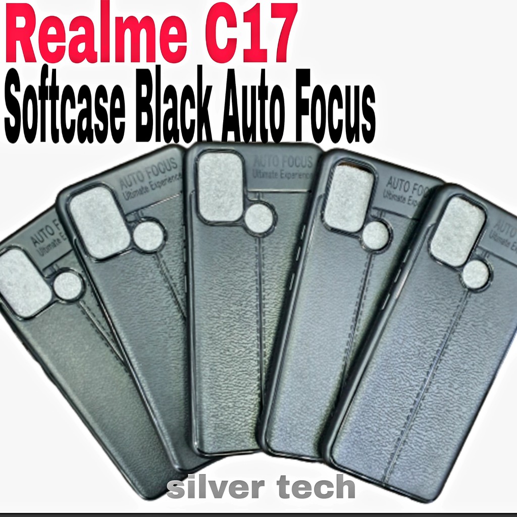 SILVER TECH AUTO FOCUS SOFTCASE REALME C17 / SILIKON REALME C17 / AUTO FOCUS REALME C17