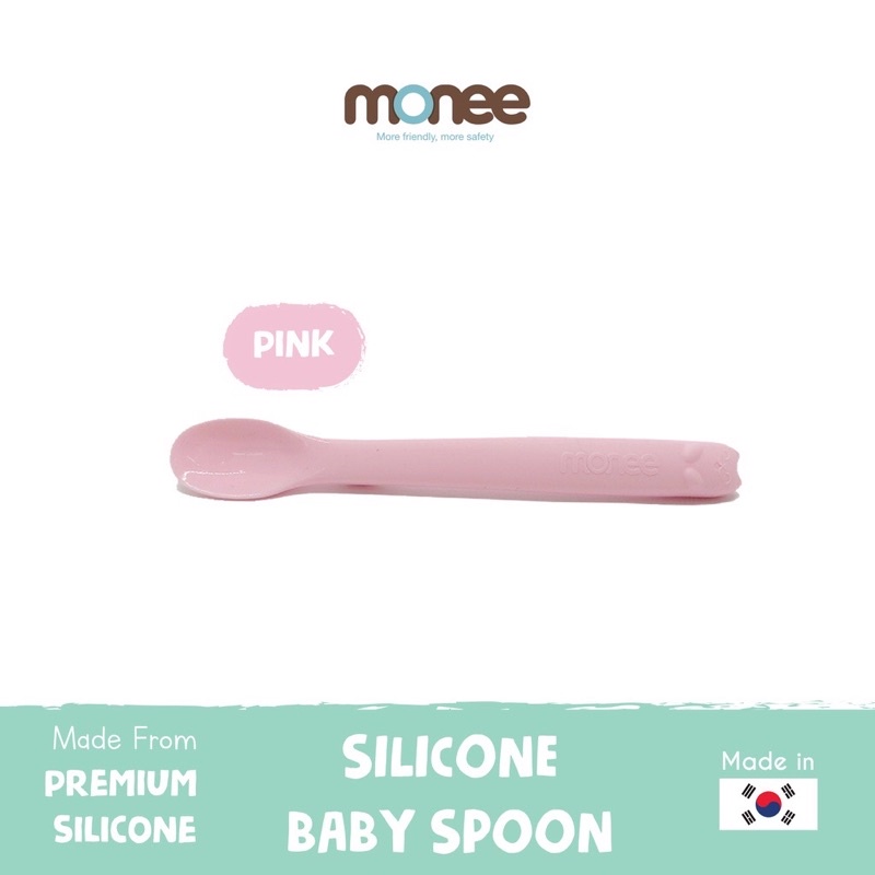 Monee Silicone Baby Spoon - Sendok bayi silikon