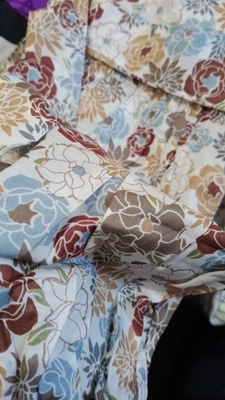 T-0264 Top Motif Batik Tangan Puff
