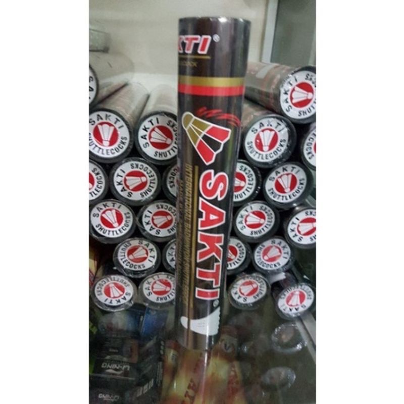 SHUTTLECOCK SAKTI HITAM SHUTLLECOCK SAKTI GOLD BOLA BADMINTON COCK BULUTANGKIS