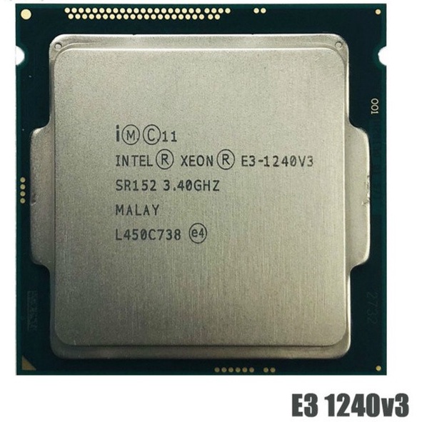 processor intel xeon e3 1240 v3 lga 1150 3.40ghz