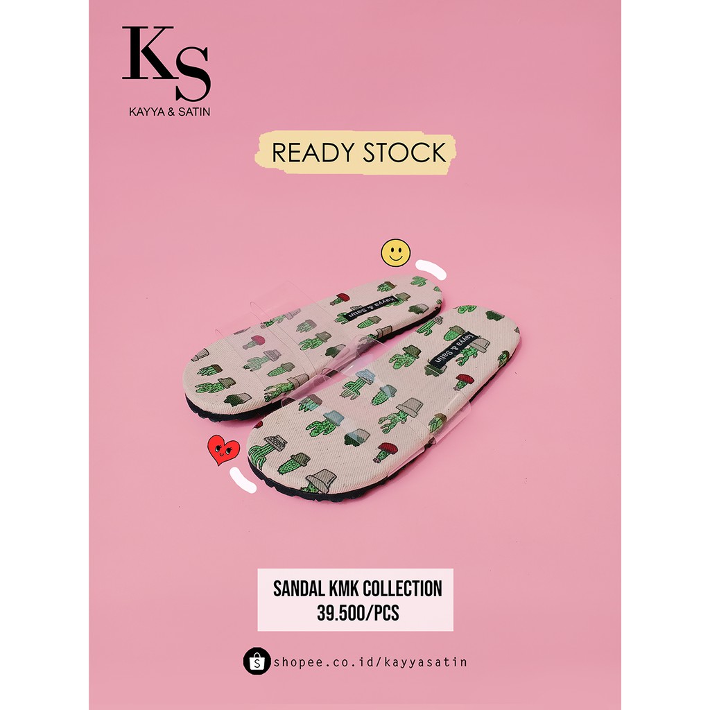 FLAT SANDAL KODE ( KMK COLLECTION )