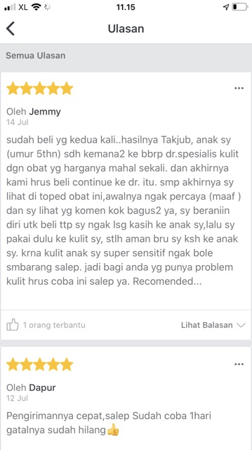 Best Seller Salep Kulit [ASLI Cream BL / Salep BL Scrub Halus &amp; Wangi]