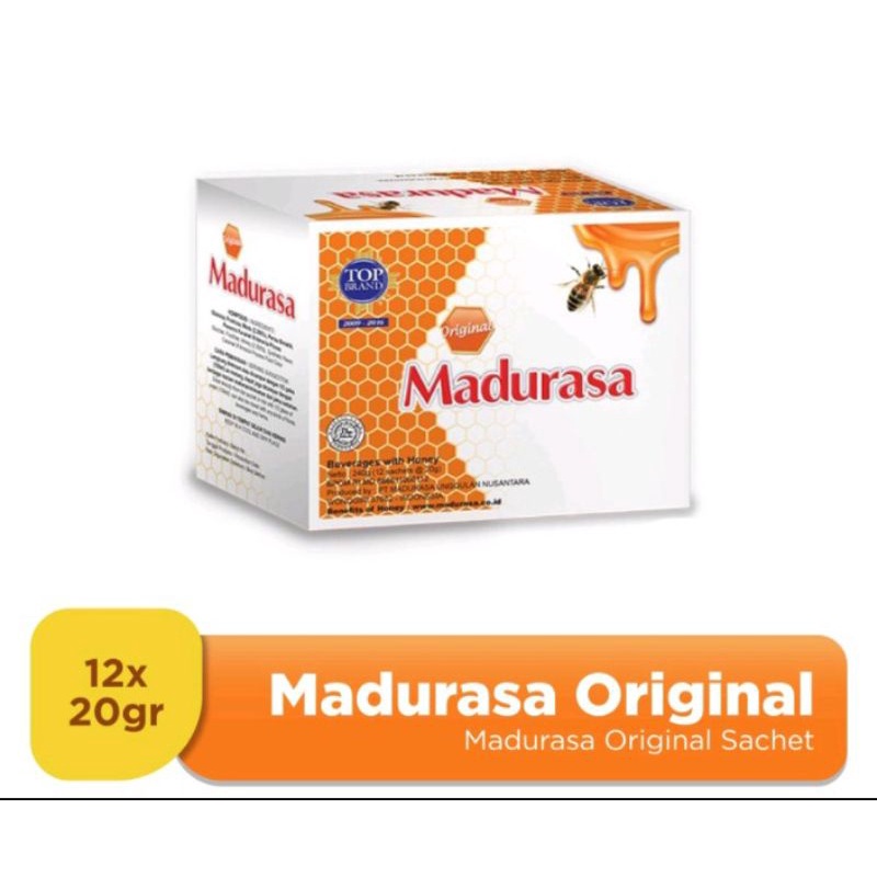 

Madurasa ORIGINAL 1BOX isi 12 - Madu Rasa