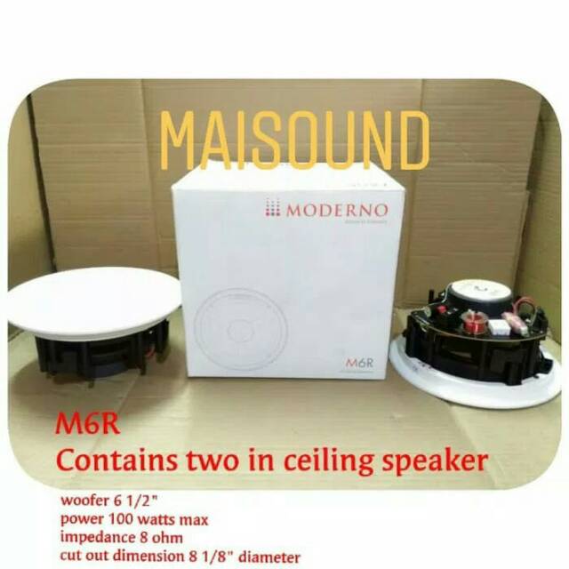 moderno m6r