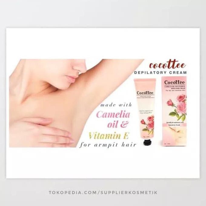WARUNGSAKTI - CAMELLIA OIL - COCOTTEE DEPILATORY CREAM PERONTOK BULU