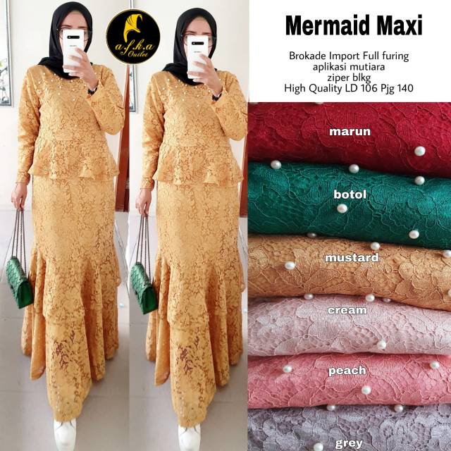 Mermaid maxi by afka