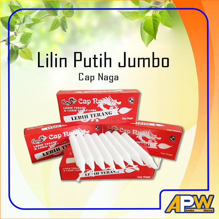 Lilin Mati Lampu / Lilin Putih Jumbo