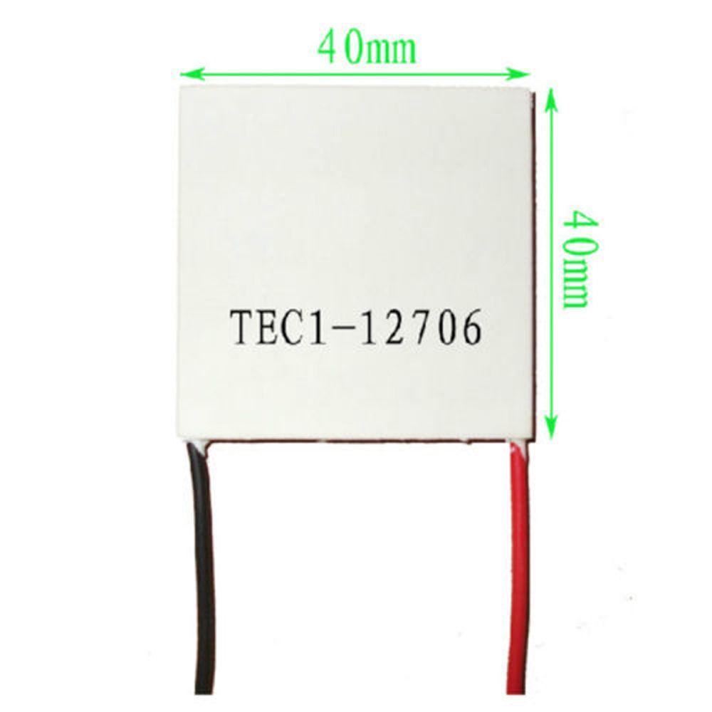 Augustina Semikonduktor Pendingin Terbaru 1Pcs 12V 60W TEC1-12706 Thermoelectric Pendingin Heat Sink Cool Plate Module