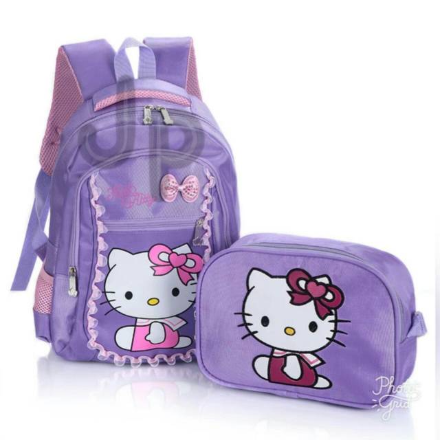 Tas ransel hello kity renda tas sekolah anak terlaris