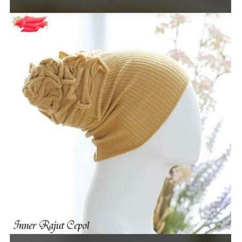 Ciput raju konde premium/Ciput rajut Cepol premium