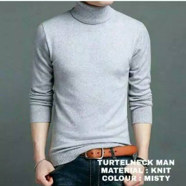 Sweater rajut pria / sweater turtelneck men