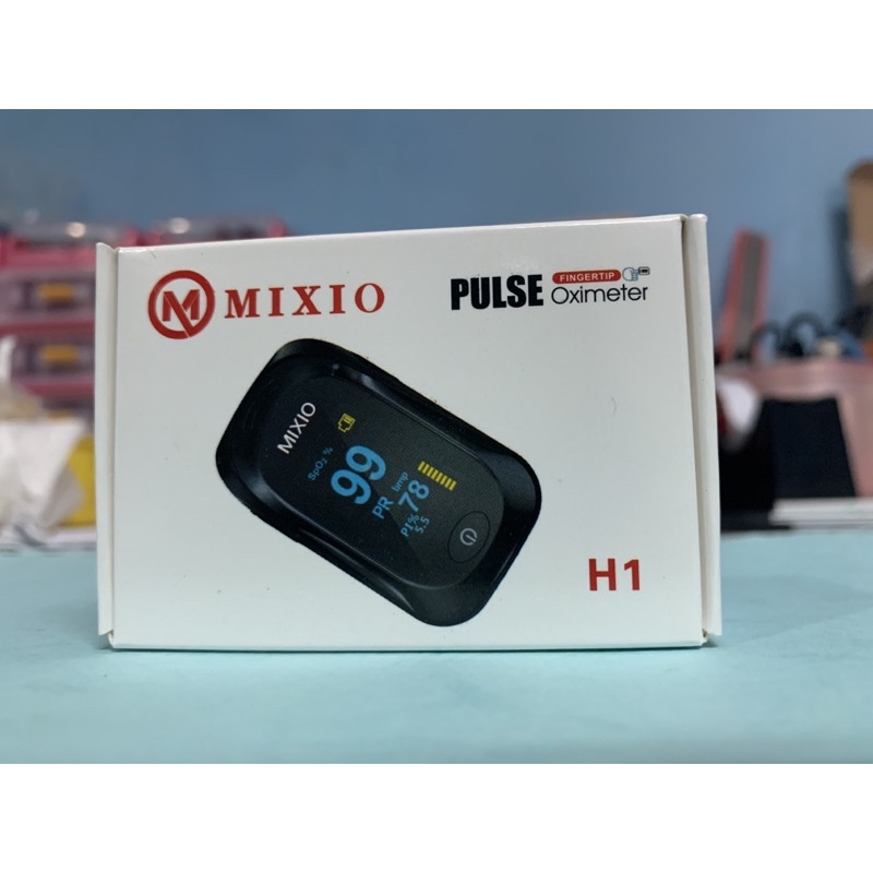 Mixio Oxymeter H1 Pengukur Kadar Oksigen Oximeter