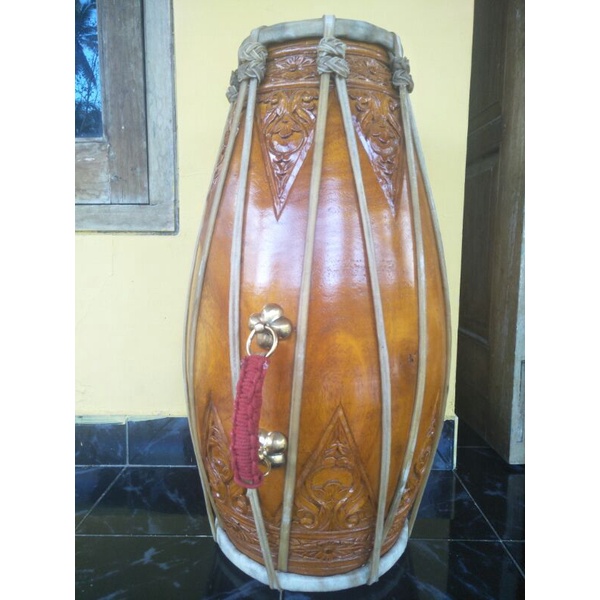 kendang ciblon kayu nangka kulit kerbau original
