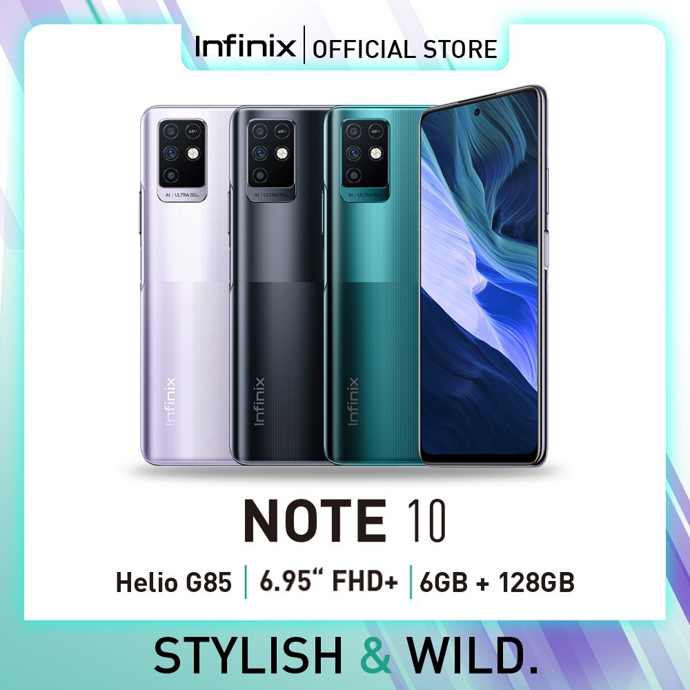 Infinix Note 10 6/128 Ram 6GB Internal 128GB Garansi Resmi