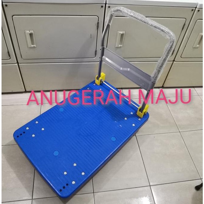 Handtruck Fiber Denko 300 Kg/Troli/Trolley/Dorongan Lipat Barang