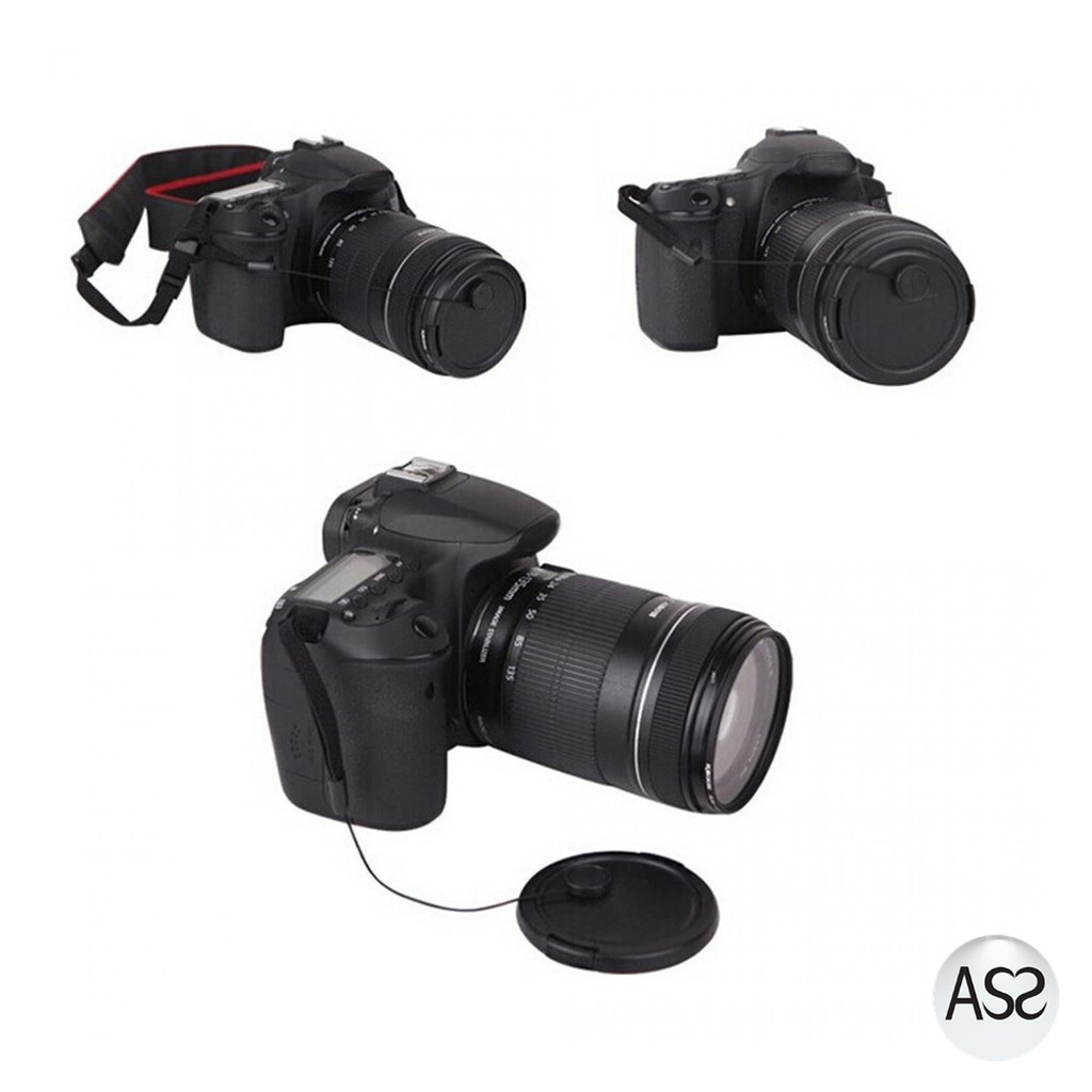 ASS Shop - Tali Tutup Lensa Kamera Anti Lost Lens Cap Strap - JH-FDS01