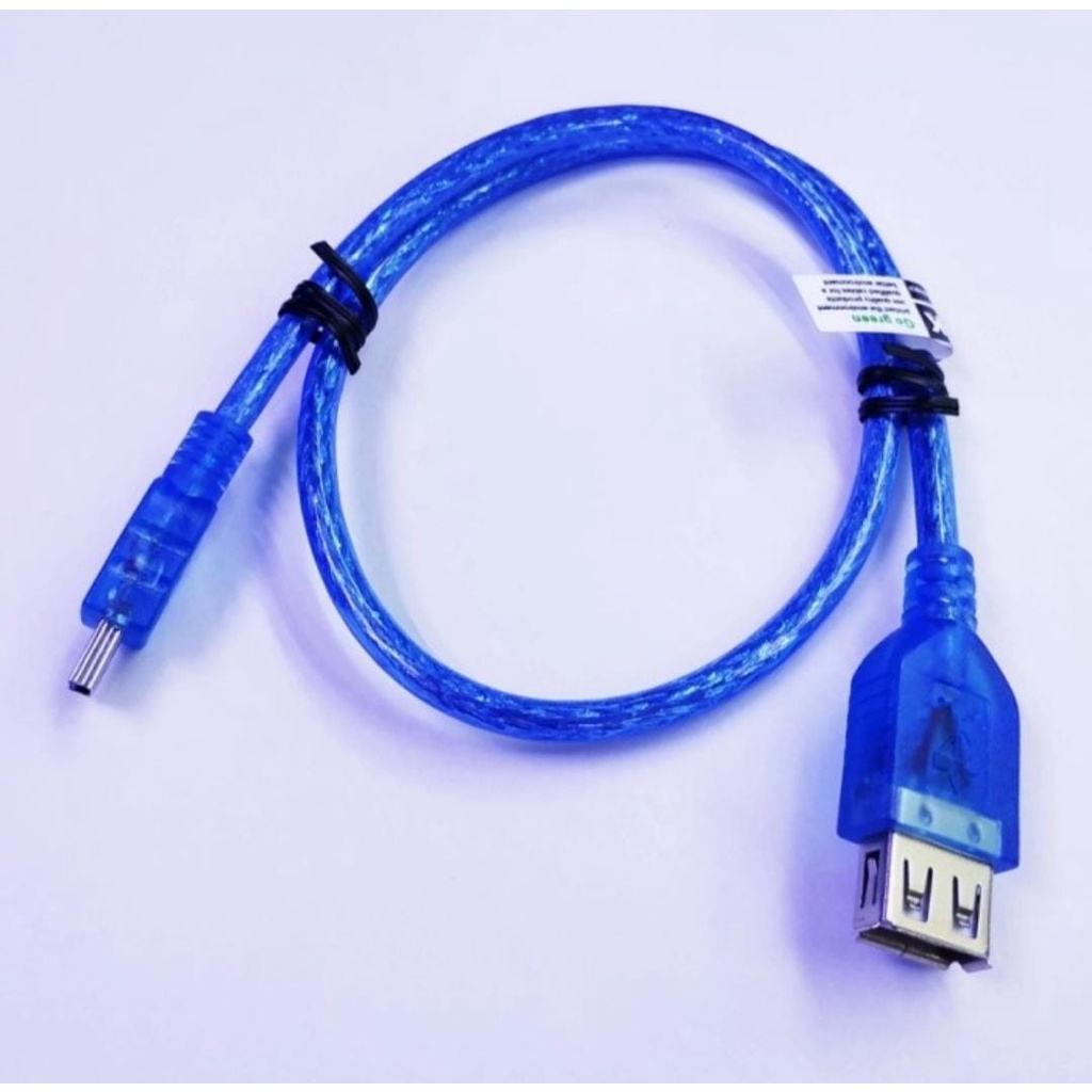 CABLE OTG USB F TO 5 PIN MINI NYK 60CM / KABEL OTG USB TO 5 PIN 60 CM