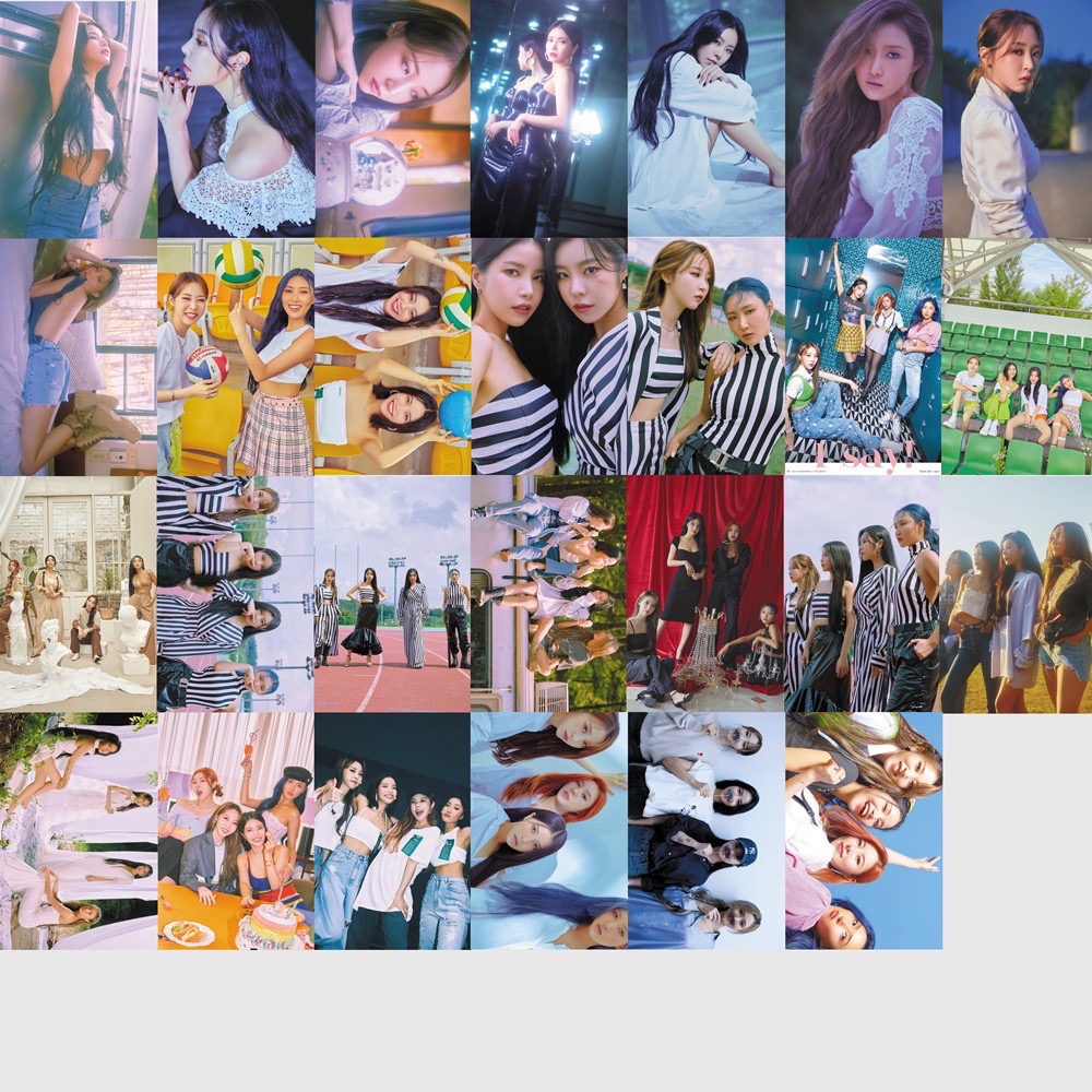 [BS] BISA COD 54pcs Photo Card Mamamoo Travel KPOP Kartu Foto Lomo Card - KP0787