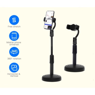 Phone Holder Penyangga Hp HD 25 Tongsis Panjang Lazypod Bahan Alumunium