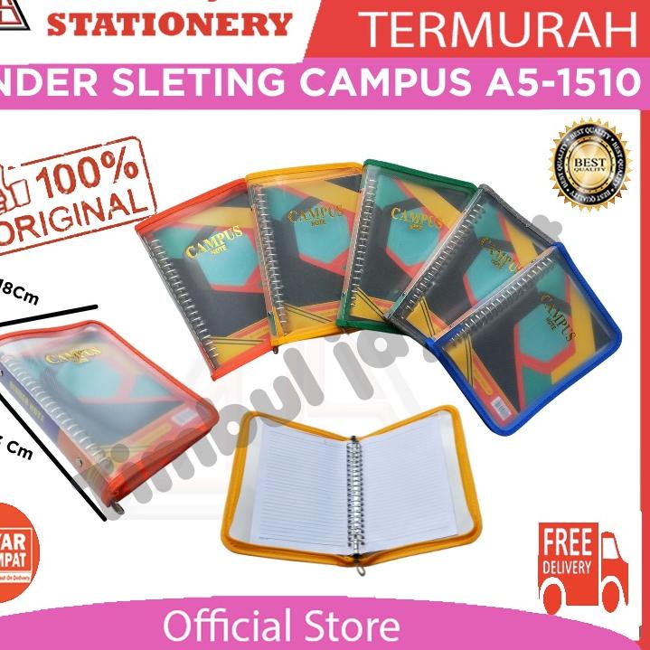 

[PROMO ZVD65] Binder seleting campus polos transparan A5 warna warni Best Product