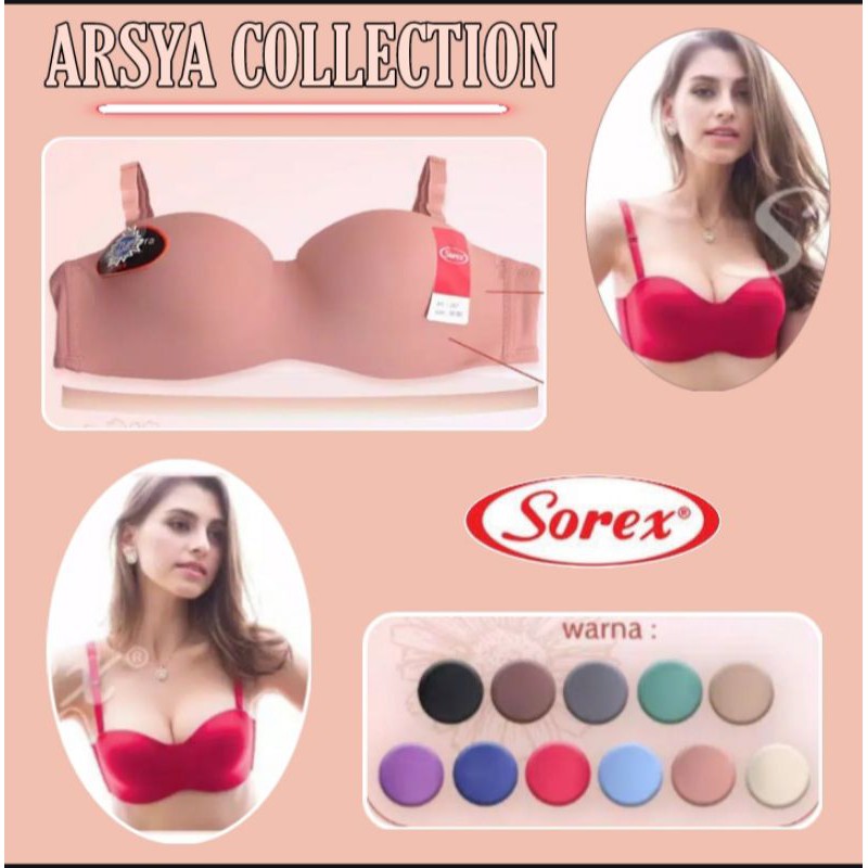 Bra kawat wanita busa sedang wanita/ bra half cup cewek tanpa jplak