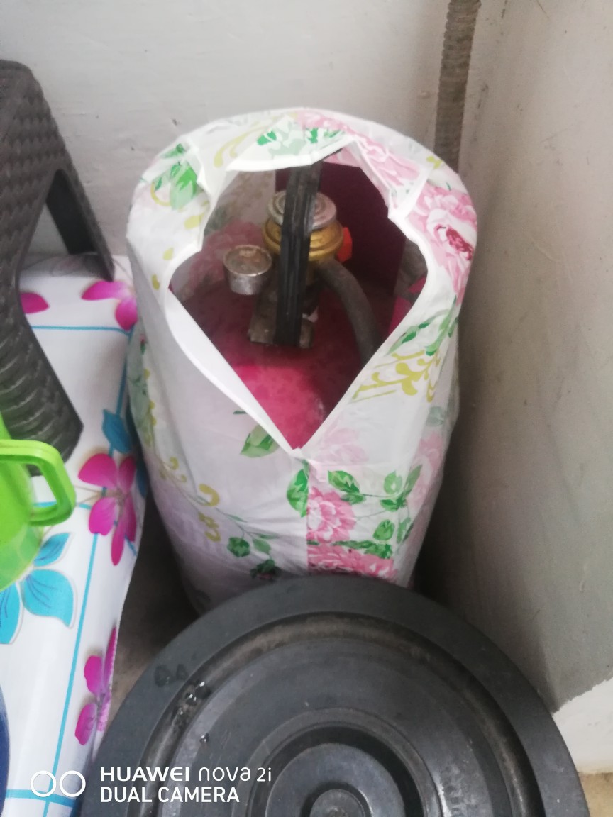 Gbi Cover Tabung Gas Wgas Jar Cover Peva Dekorasi Rumah Dapur Cantik