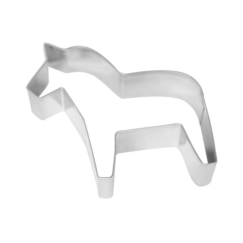 Horse Shape Baking Cookie Cutter Fondant Stainless Steel Mold