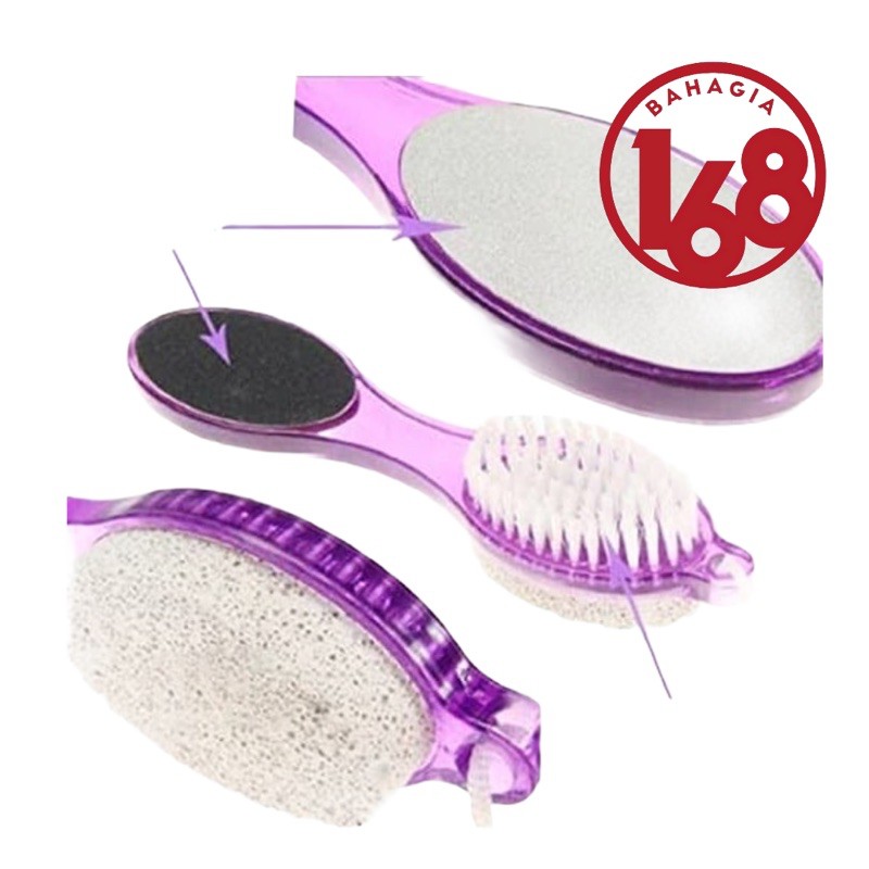 ALAT PEDICURE KAKI 4 in 1 / FOOT BRUSH / TOOL PEMBERSIH KAKI KOMPLIT