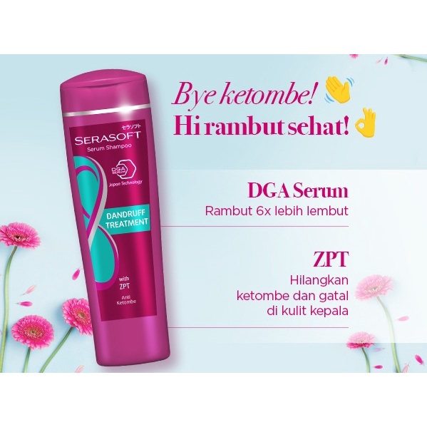 Serasoft Serum Shampoo Botol 170ML