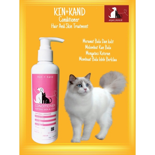 HAIR &amp; SKIN TREATMENT CONDITIONER KUCING GROAMING, MERAWAT KULIT DAN BULU