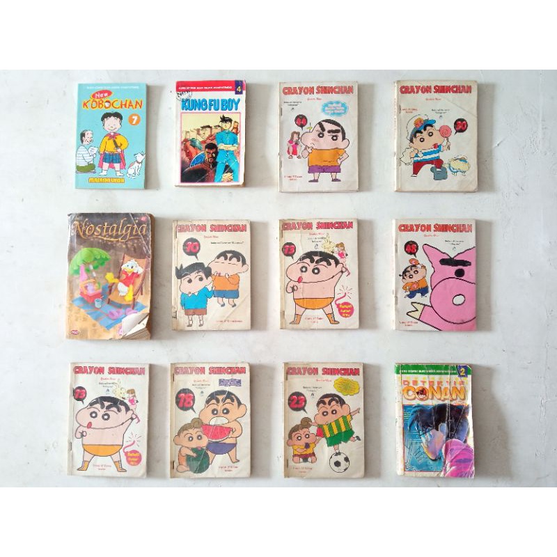 Komik Sinchan, Kobochan, Donald Duck preloved