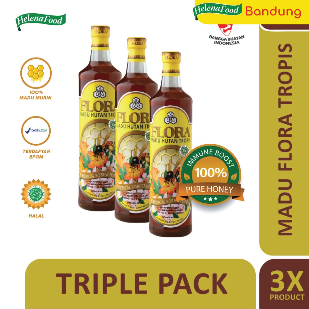 

Flora Tropis 650 ml Madu Asli Hutan Tropis ( Promo Hemat 3 )