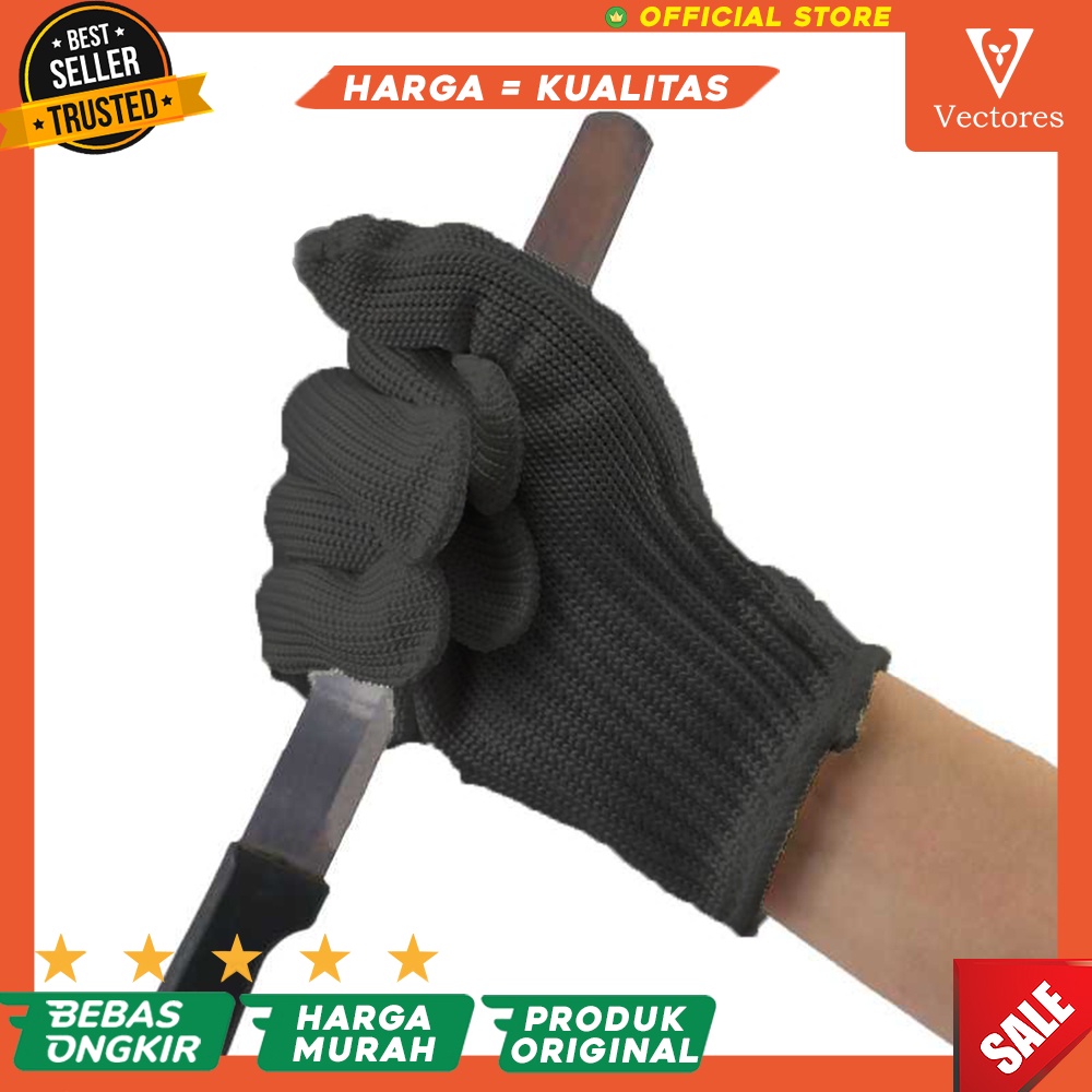 Sarung Tangan Anti Sayat Cut Resistant Gloves Serbaguna Original