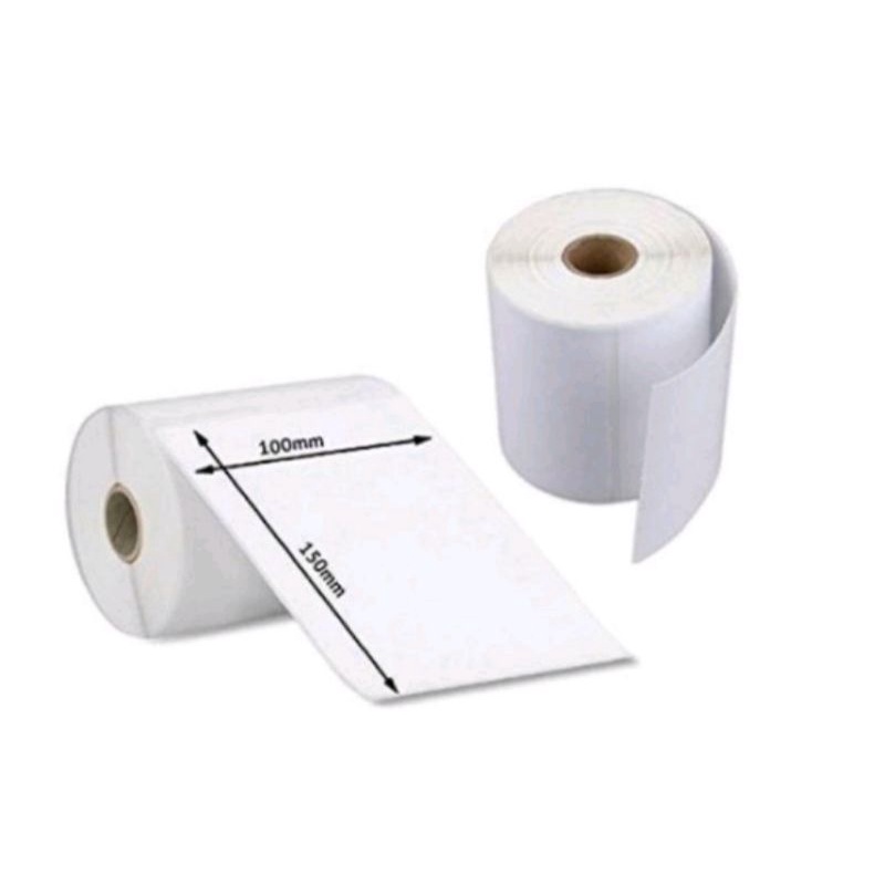 

Kertas Thermal Label Barcode 100x150mm Kertas Resi isi 250pcs